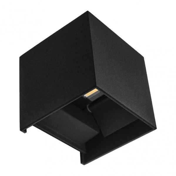 Fabrilamp spot mural Segmento aluminium noir