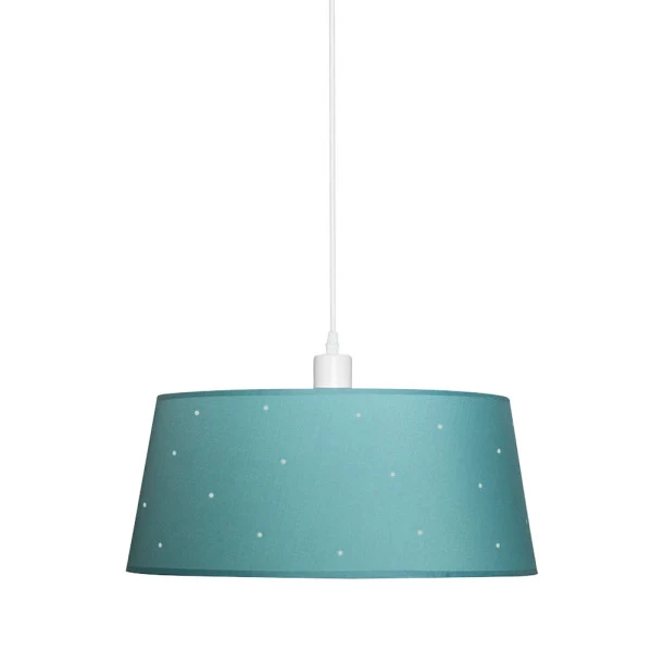 Fabrilamp suspension Conciencia turquoise E27