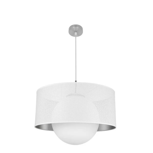 Fabrilamp suspension Cosmico nickel E27