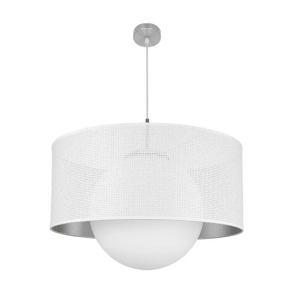 Fabrilamp suspension Cosmico nickel E27