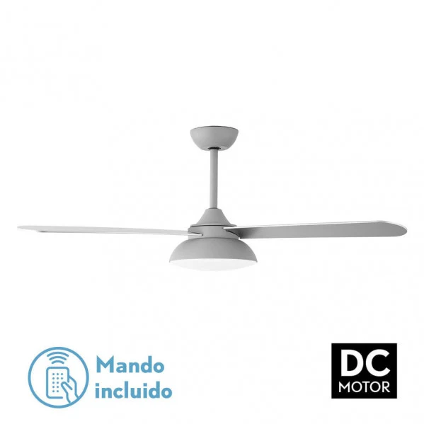 Fabrilamp ventilateur de plafond Umi métal gris
