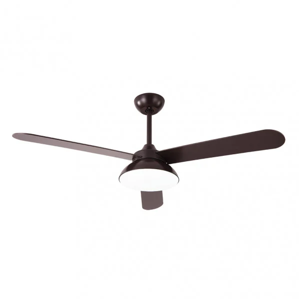 Fabrilamp ventilateur de plafond Umi métal marron