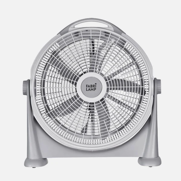 Fabrilamp ventilateur portable Fresco gris policarbonato