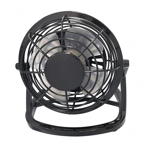 Fabrilamp ventilateur portable Tango noir policarbonato