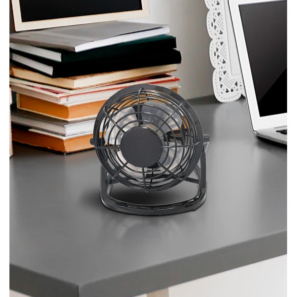 Fabrilamp ventilateur portable Tango noir policarbonato