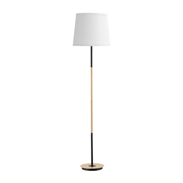Lampadaire Fabrilamp Alondra noir E27