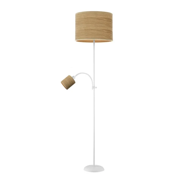 Lampadaire Fabrilamp Armonia blanc E27