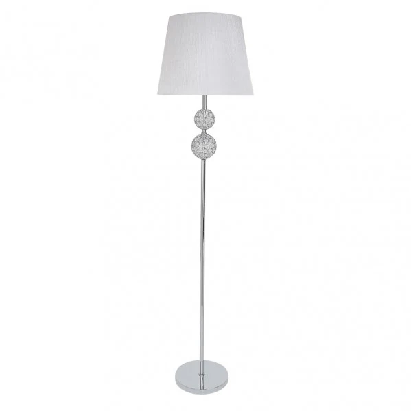 Lampadaire Fabrilamp Bogota chromé E27