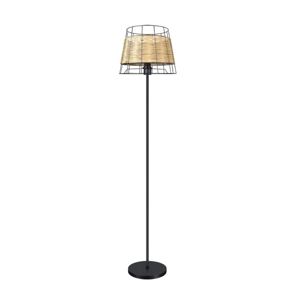 Lampadaire Fabrilamp Burano noir E27