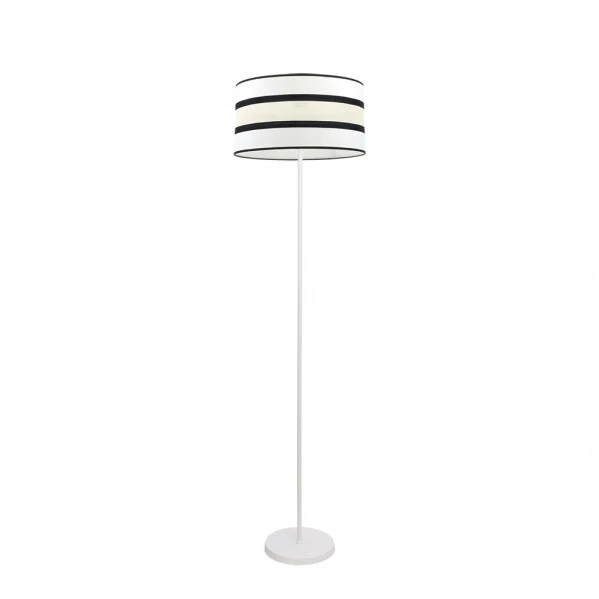 Lampadaire Fabrilamp Karla blanc E27