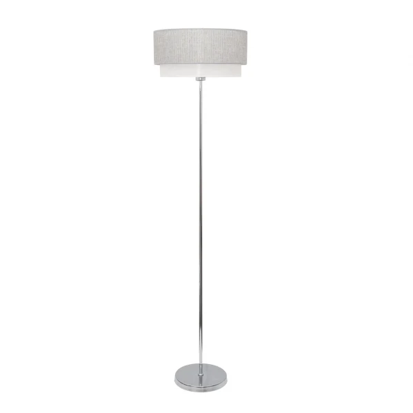 Lampadaire Fabrilamp Kenya gris E27