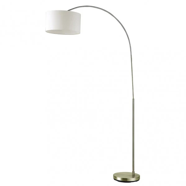 Lampadaire Fabrilamp Polux en cuir E27
