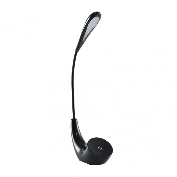 Lampe de table à bras articulé Fabrilamp Ancla noir ABS Oui