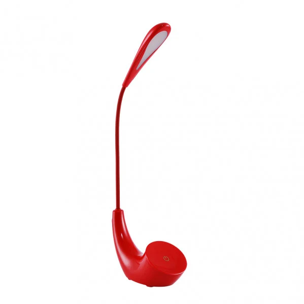 Lampe de table à bras articulé Fabrilamp Ancla rouge ABS Oui