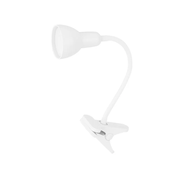 Lampe de table à bras articulé Fabrilamp Gates ABS blanc Oui