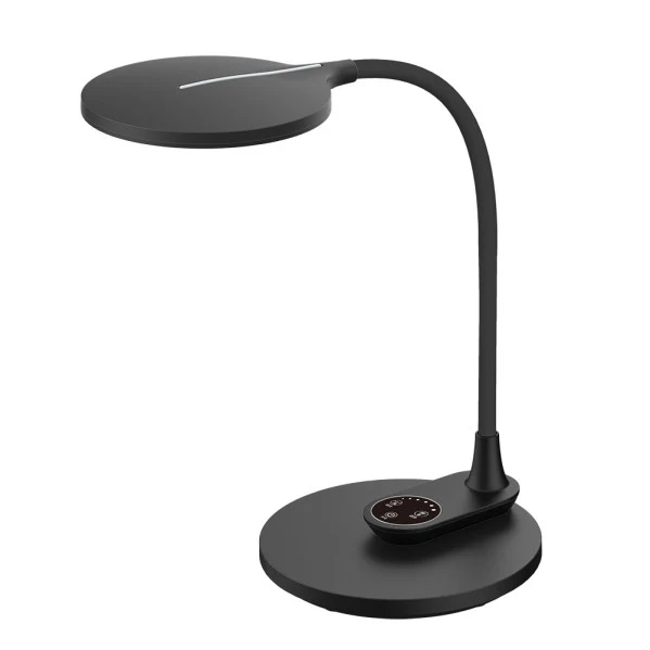 Lampe de table à bras articulé Fabrilamp Murillo ABS noir Oui
