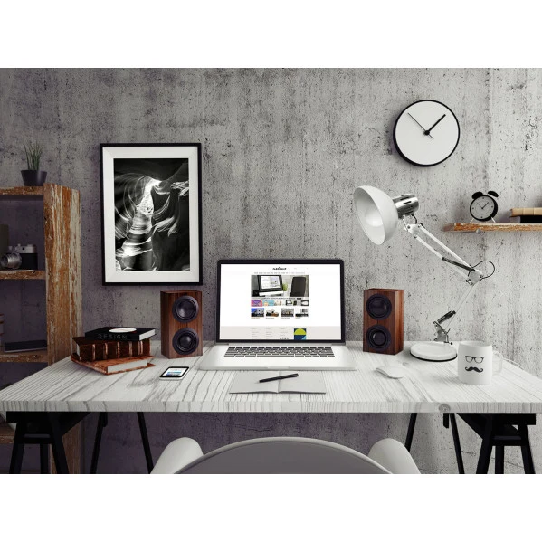 Lampe de table à bras articulé Fabrilamp Rutillo en métal blanc E27