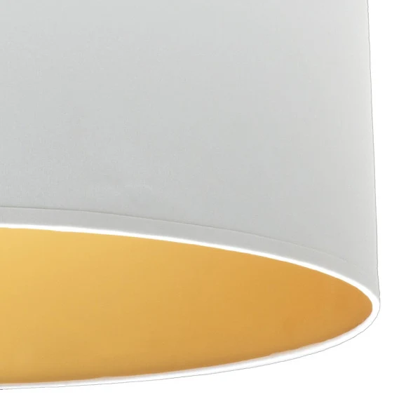 Lampe de table Fabrilamp Anuska en métal blanc E27