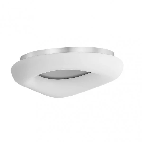 Plafonnier encastré Fabrilamp Paris en métal blanc