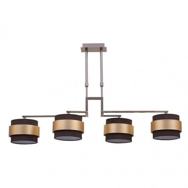 Plafonnier Fabrilamp Brême cuir E14