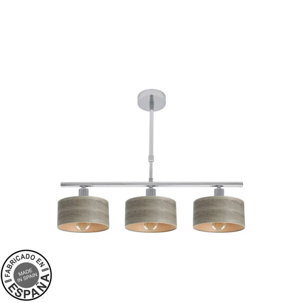 Plafonnier Fabrilamp Gilda chromé E14