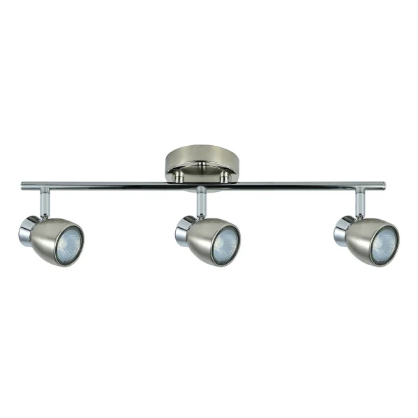Projecteur Fabrilamp Chacho en métal nickelé GU10
