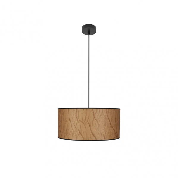 Suspension Fabrilamp, couleur parchemin Tapiro, culot E27