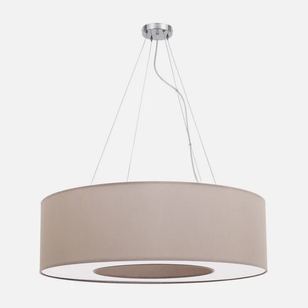 Suspension Fabrilamp Haiti chromée E27