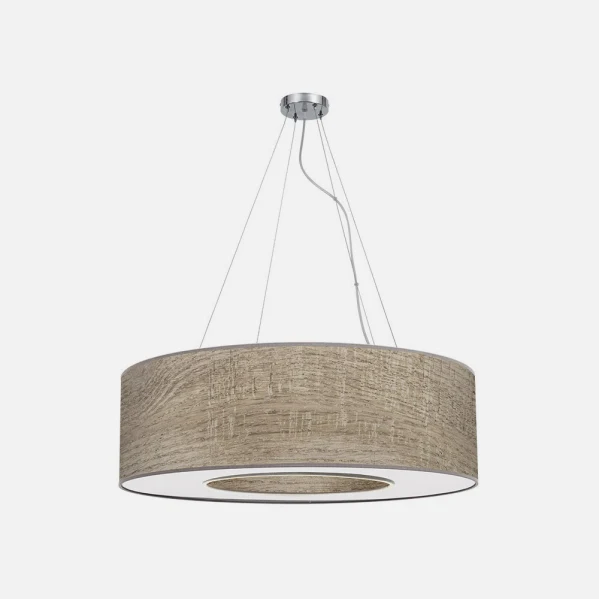 Suspension Fabrilamp Haiti chromée E27
