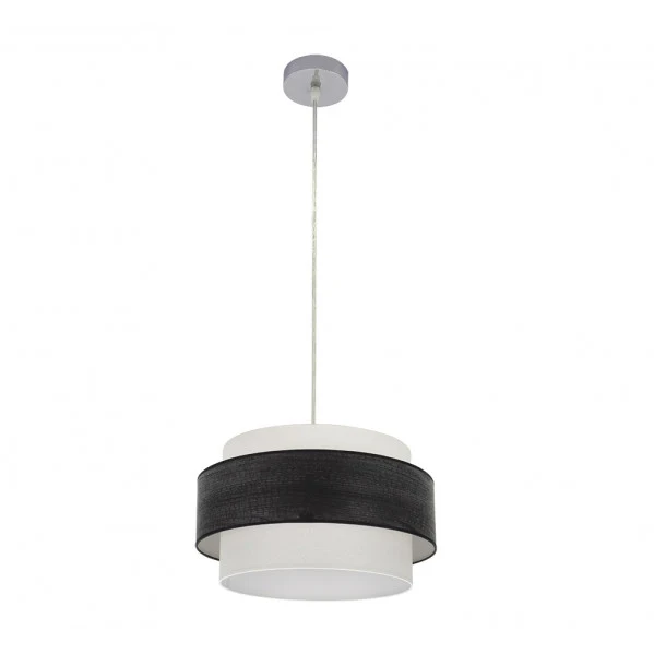 Suspension Fabrilamp Myriam chromée E27