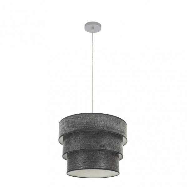 Suspension Fabrilamp Smile chromée E27