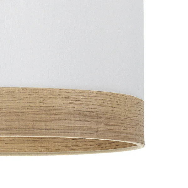 Ventilateur de plafond Fabrilamp Olga en métal blanc