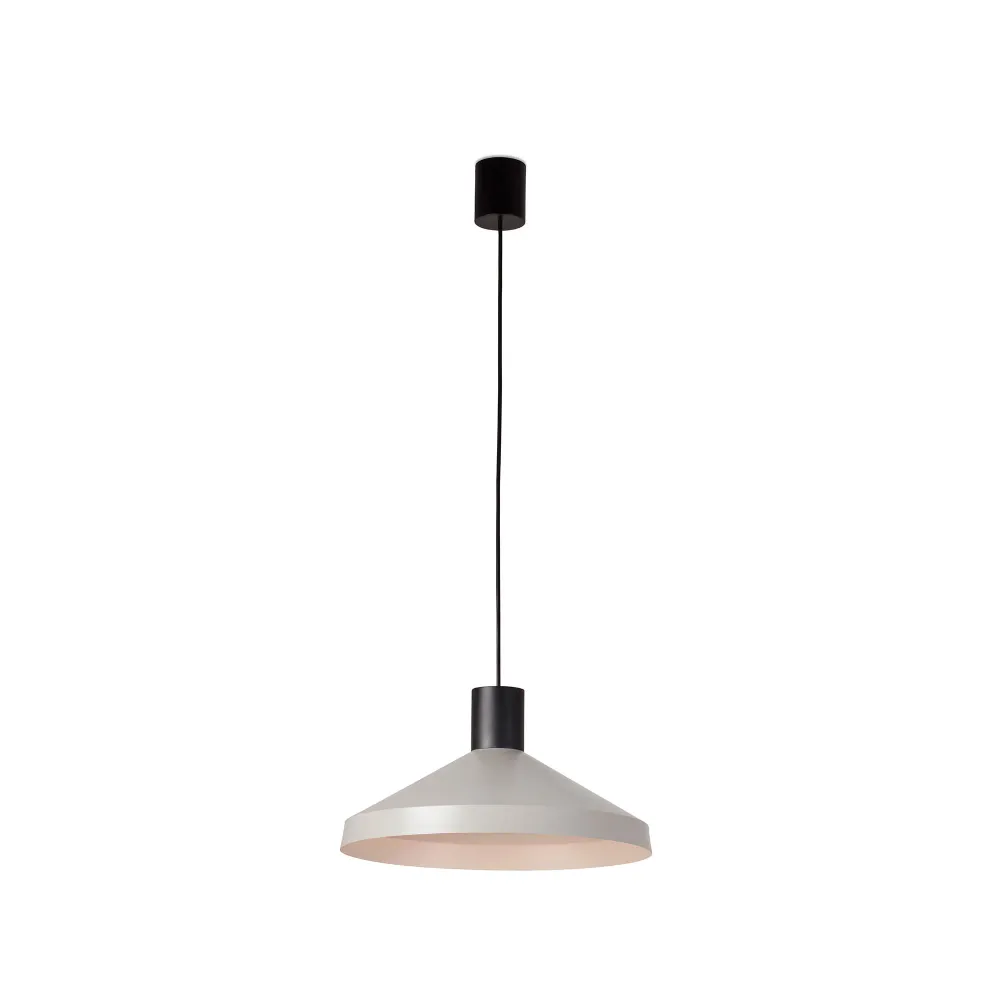 Applique murale d'appoint FARO Barcelona Kombo en acier noir mat E27 H 170,5 cm Grey