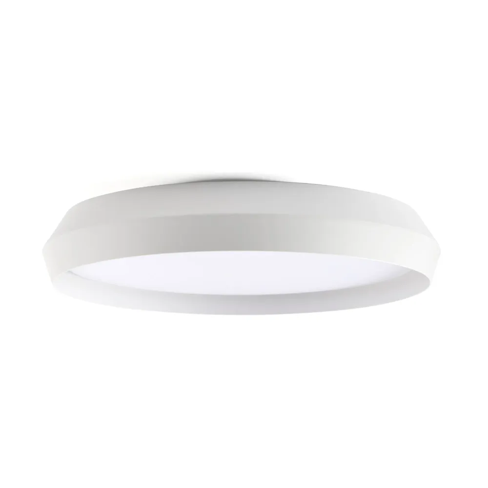 Applique murale d'appoint FARO Barcelona Shoku en aluminium blanc LED H 9,3 cm White