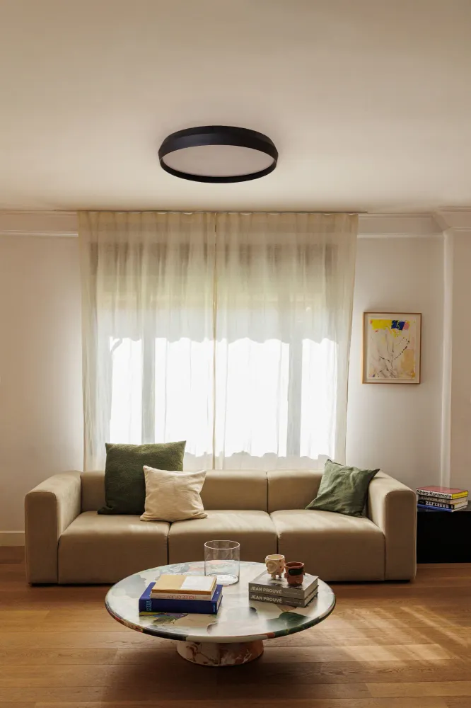 Applique murale d'appoint FARO Barcelona Shoku en aluminium blanc LED H 9,3 cm White