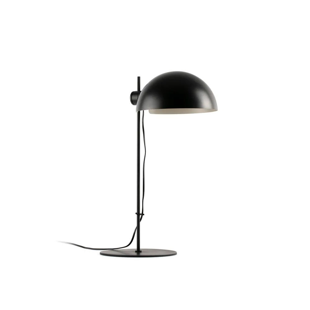 Applique murale FARO Barcelona Dominica, acier noir mat, douille E27, hauteur 53 cm Beige