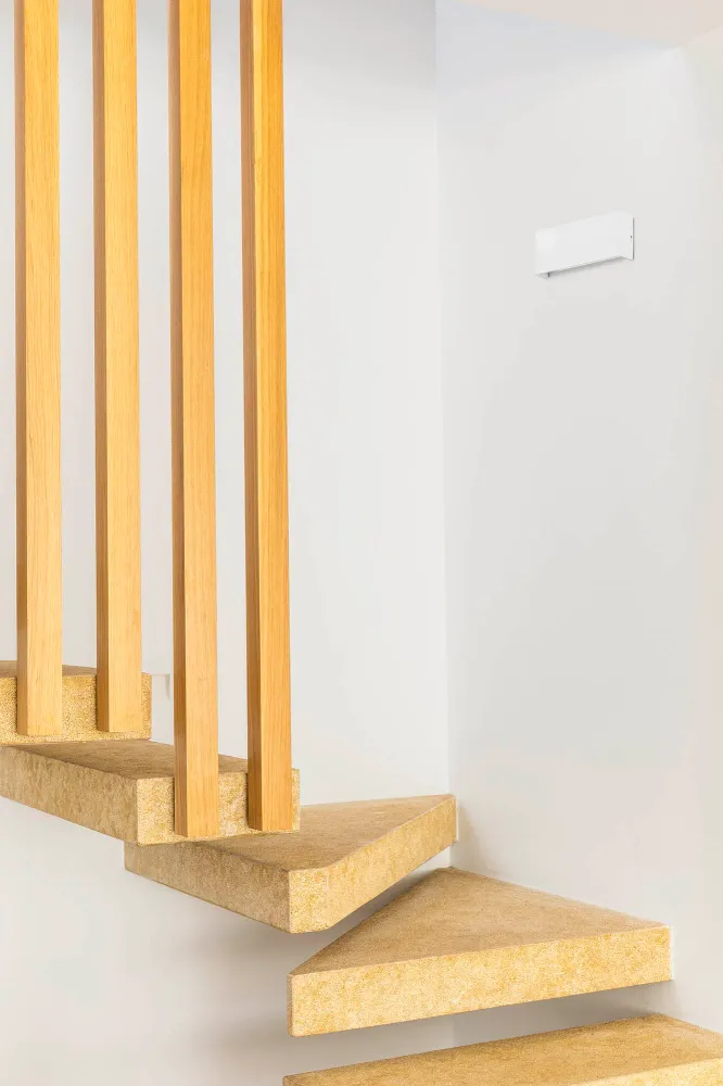 Applique murale FARO Barcelona Nash, aluminium blanc mat, LED, H 9,0 cm Matt