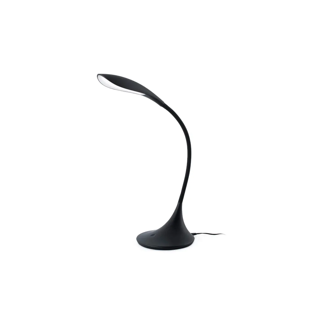 Applique murale FARO Barcelona Otto, ABS noir mat, LED, H 42,0 cm