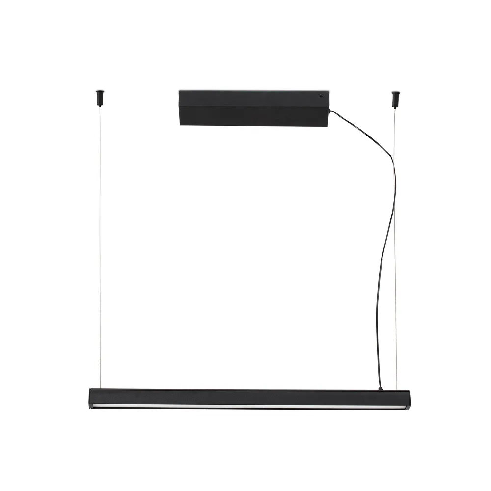 Applique murale FARO Barcelona Vico en aluminium noir mat LED