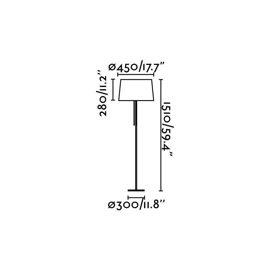 Lampadaire FARO Barcelona Volta, acier blanc mat, douille E27, hauteur 151 cm White