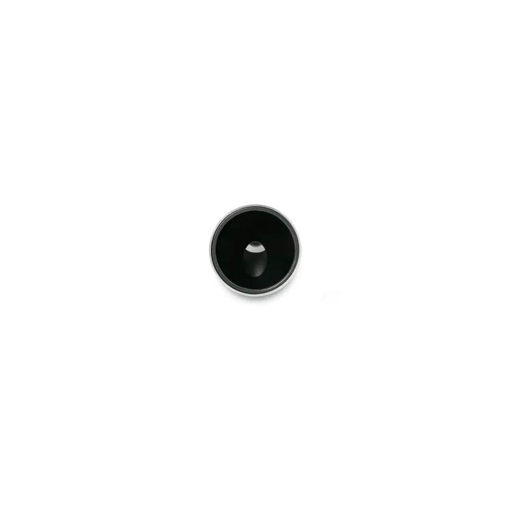 Plafonnier FARO Barcelona Dang en acier inoxydable satiné, LED, hauteur 11,5 cm