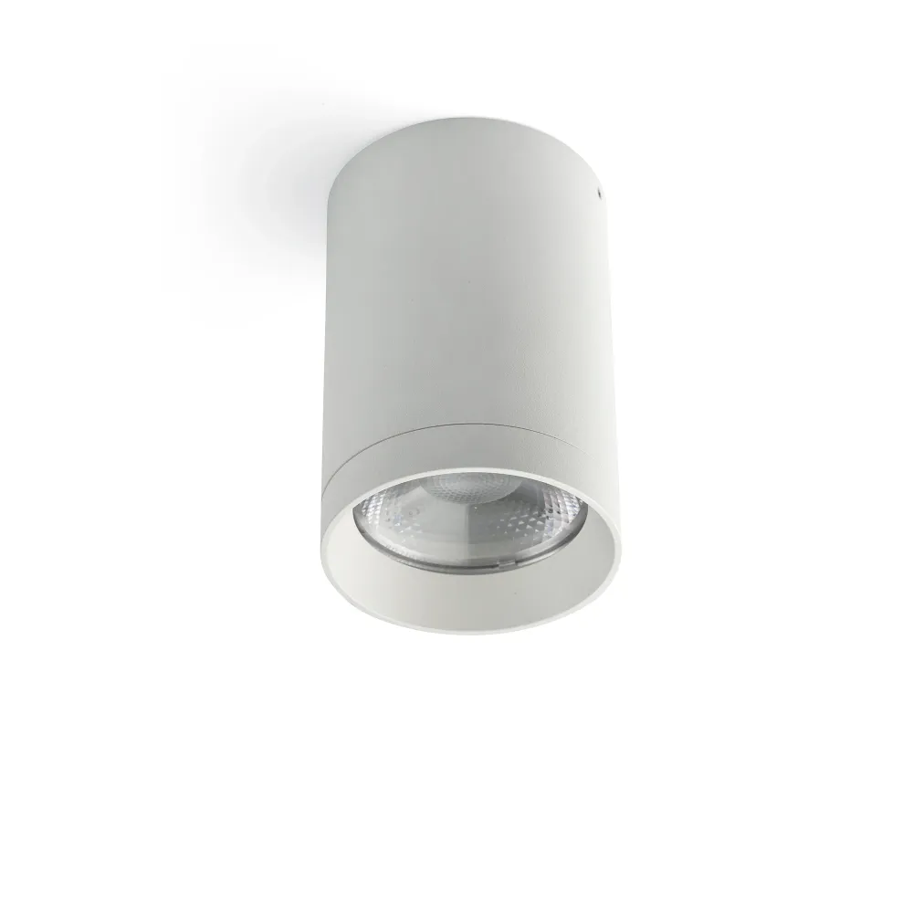 Plafonnier FARO Barcelona Puk en aluminium blanc LED