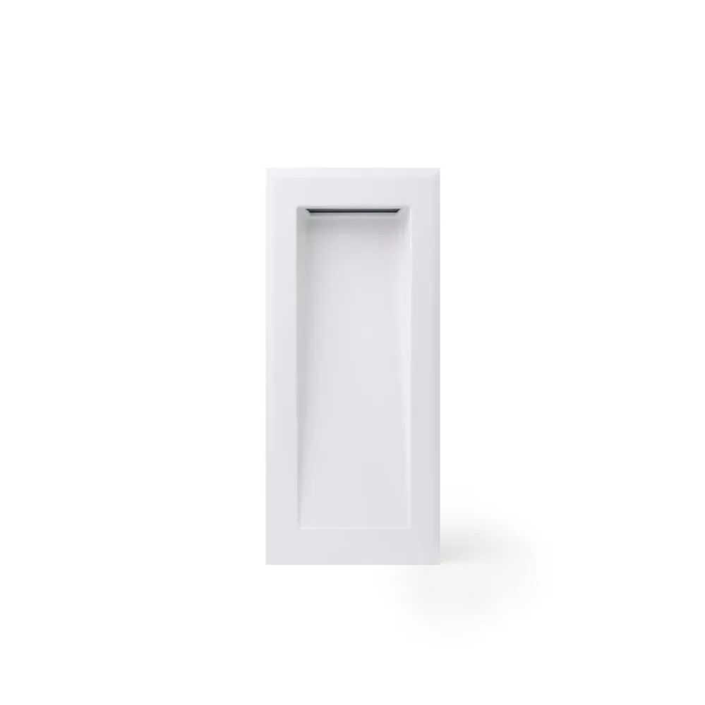 Projecteur FARO Barcelona Sound en aluminium blanc mat LED H 7,3 cm