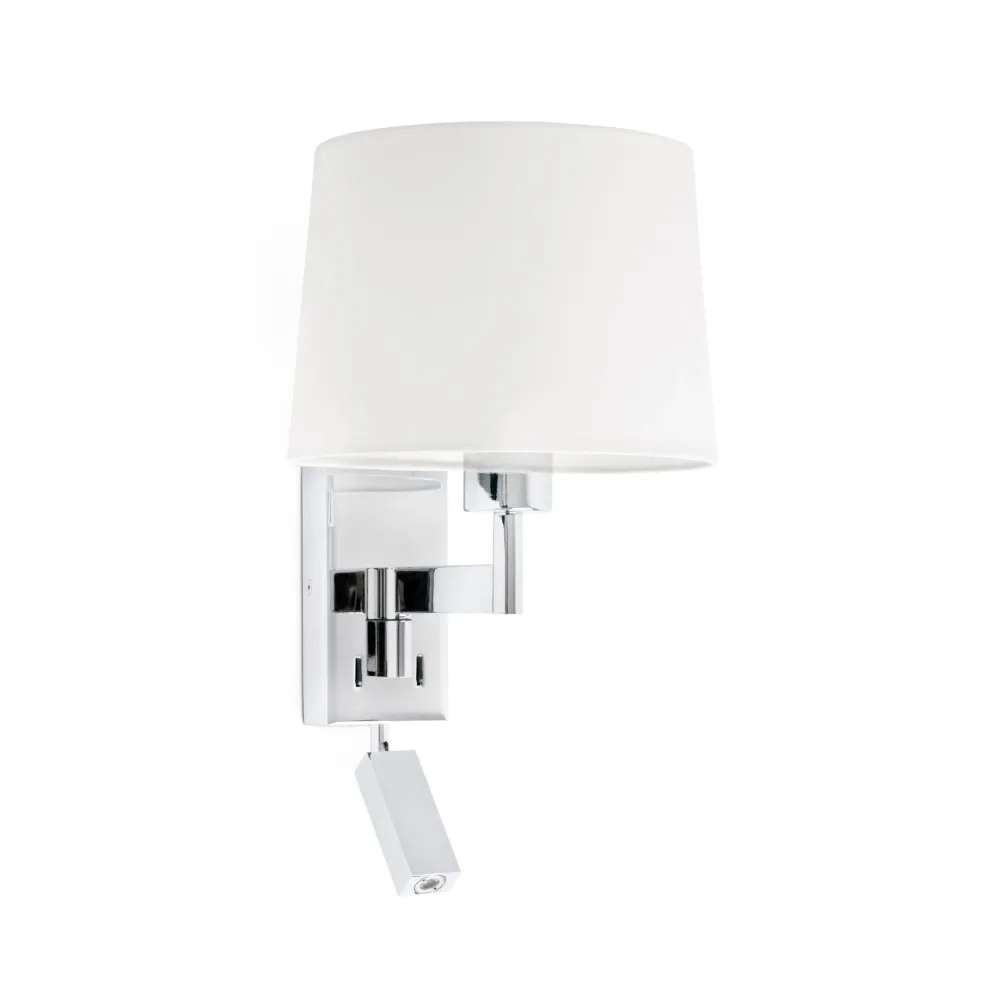 Faro ARTIS Wall lamp reader chrome/white 68493-01