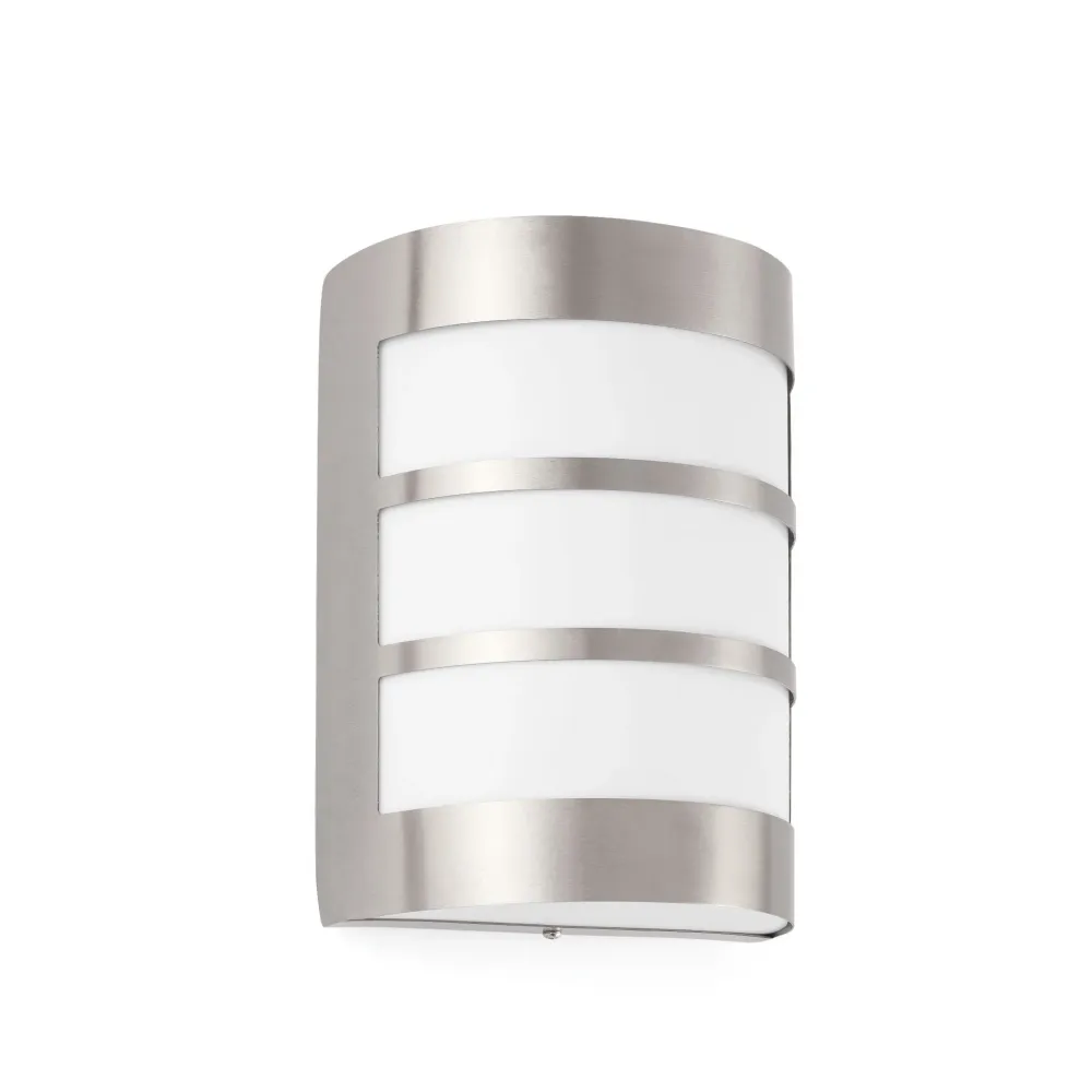 Faro Cela-2 Stainless Steel Wall Lamp. E27 15W