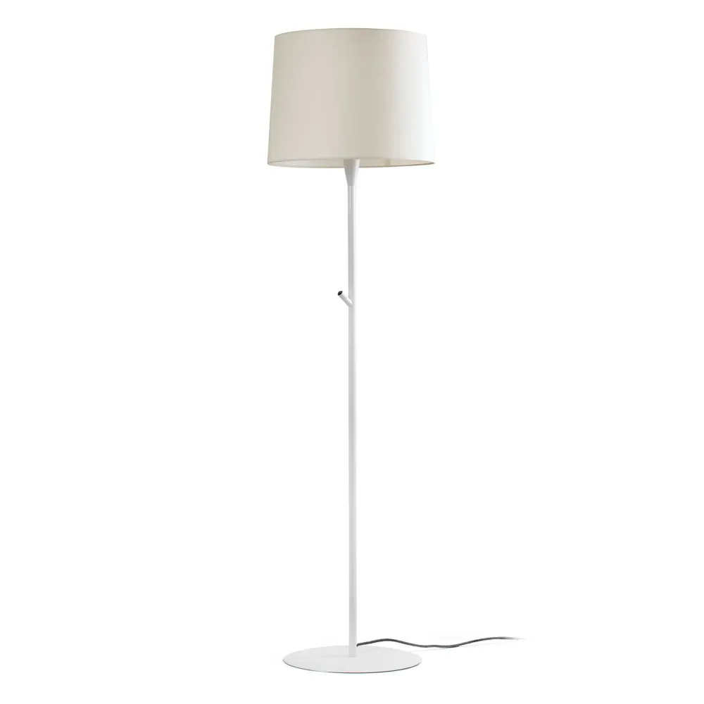 Faro CONGA White/beige floor lamp 64312-08