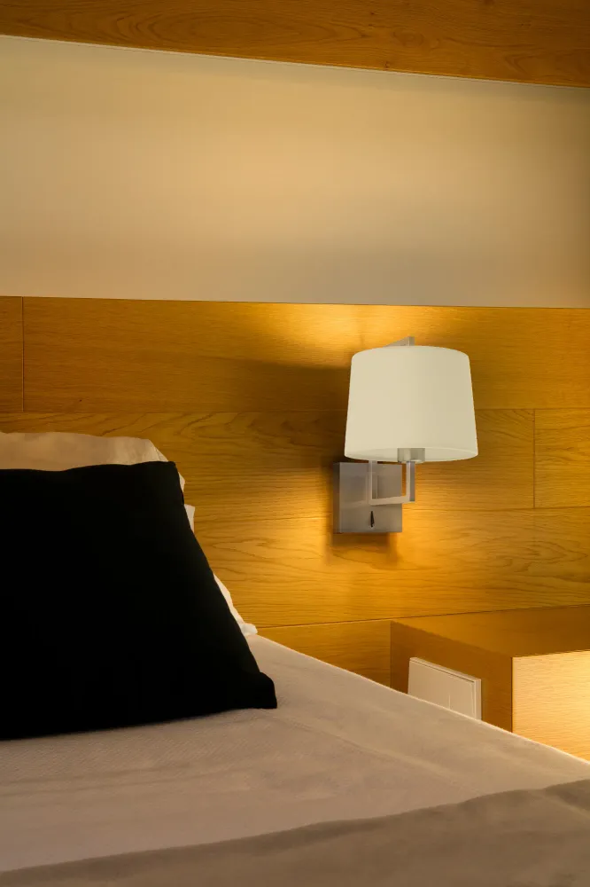 Faro FRAME Matt nickel/beige wall lamp 20170-02