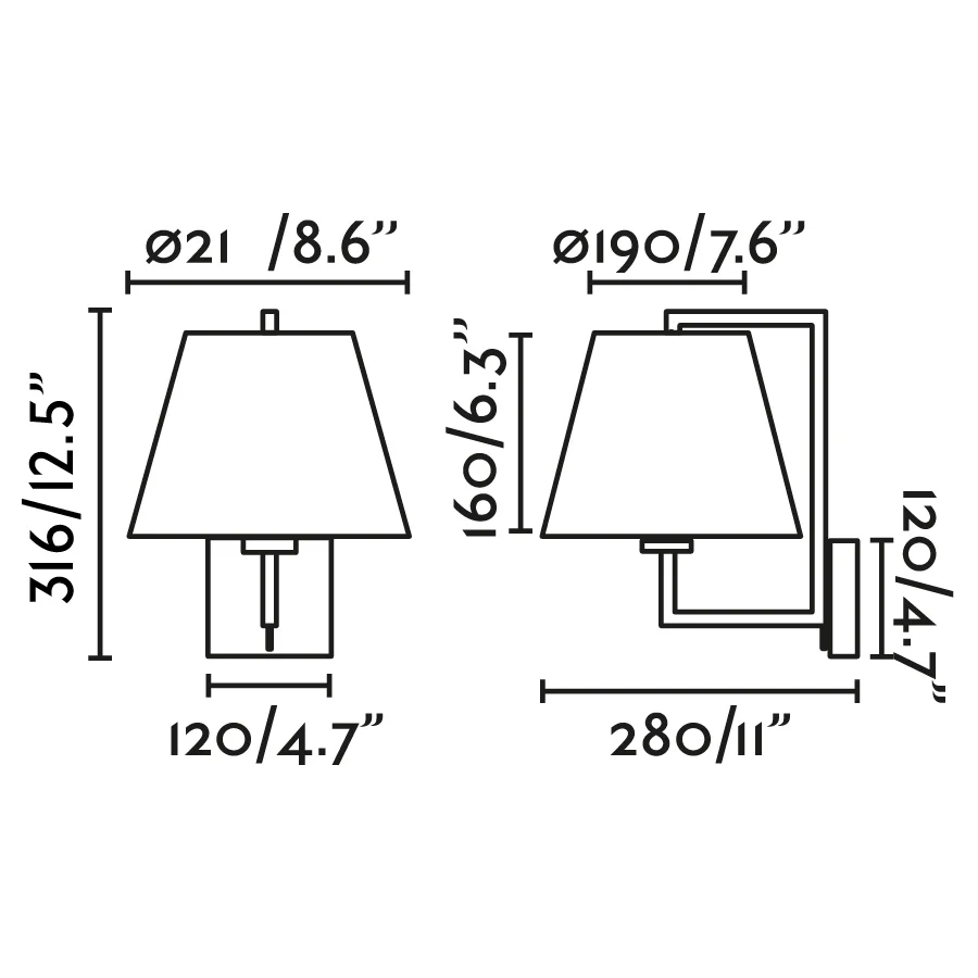 Faro FRAME Matt nickel/beige wall lamp 20170-02