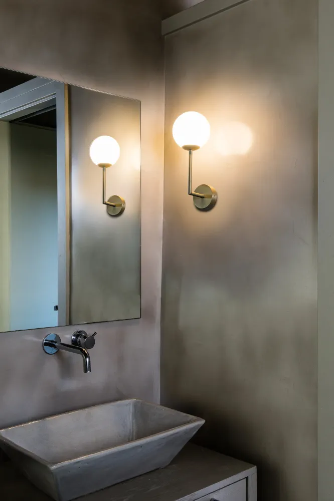 Faro GALA Satin gold wall lamp 63505