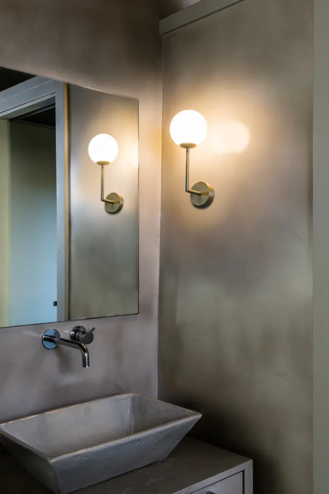 Faro GALA Satin gold wall lamp 63505